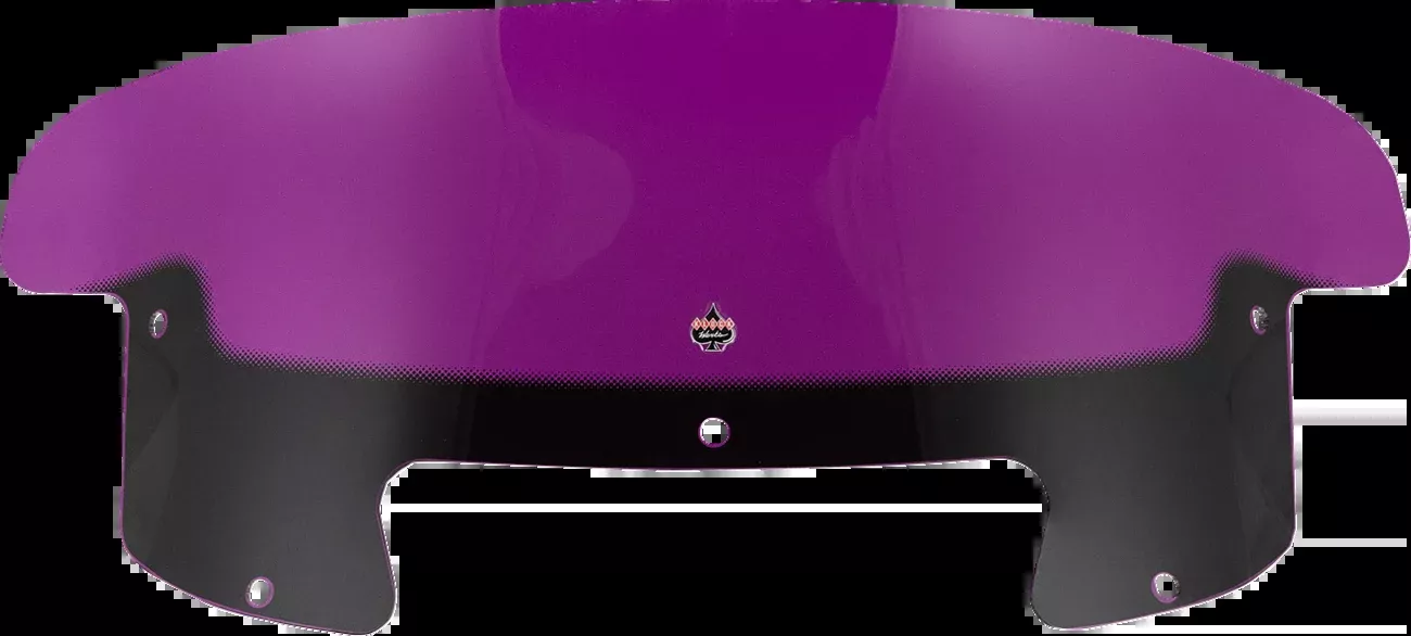 KLOCK WERKS Kolor Flare™ Windshield - 8" - Purple - Indian KWW-04-0624