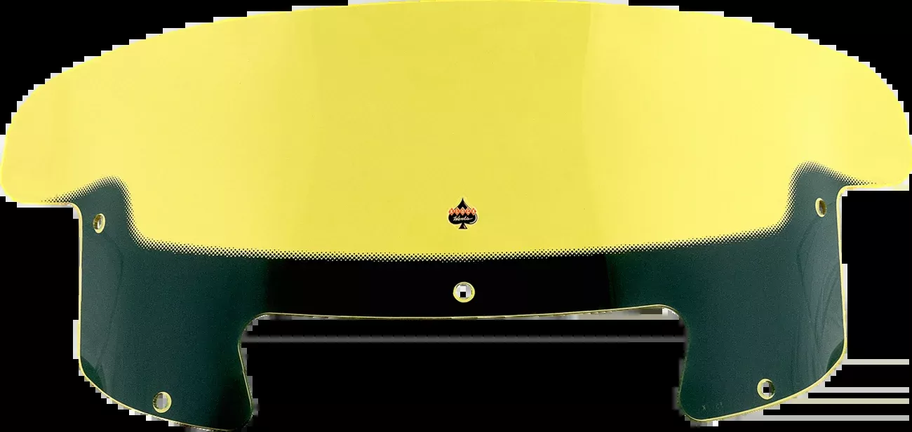 KLOCK WERKS Kolor Flare™ Windshield - 8" - Yellow Ice - Indian KWW-04-0620