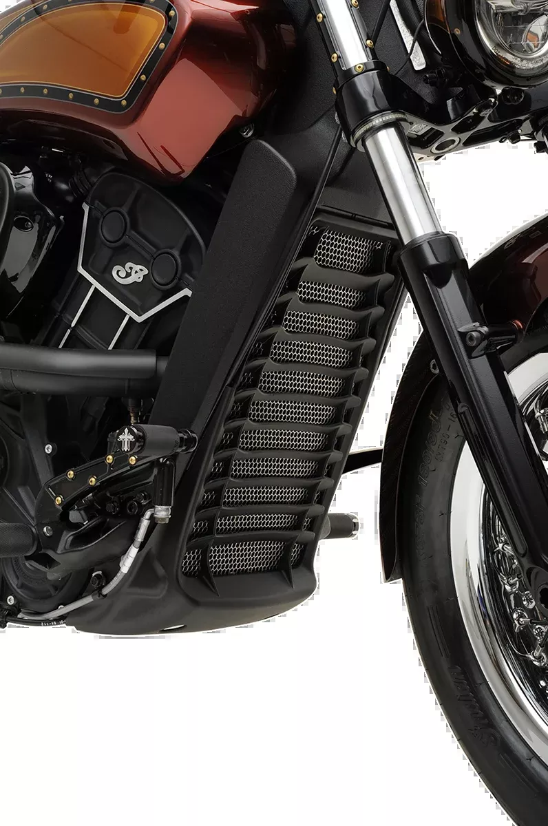 KLOCK WERKS Outrider Radiator Guard – Indian Scout