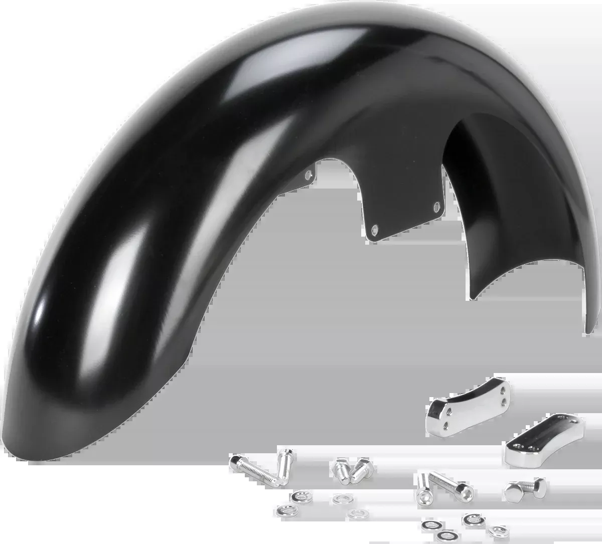 KLOCK WERKS Slicer Fender Kit - Front - Black - 16"-19" KWF-01-0102-2014