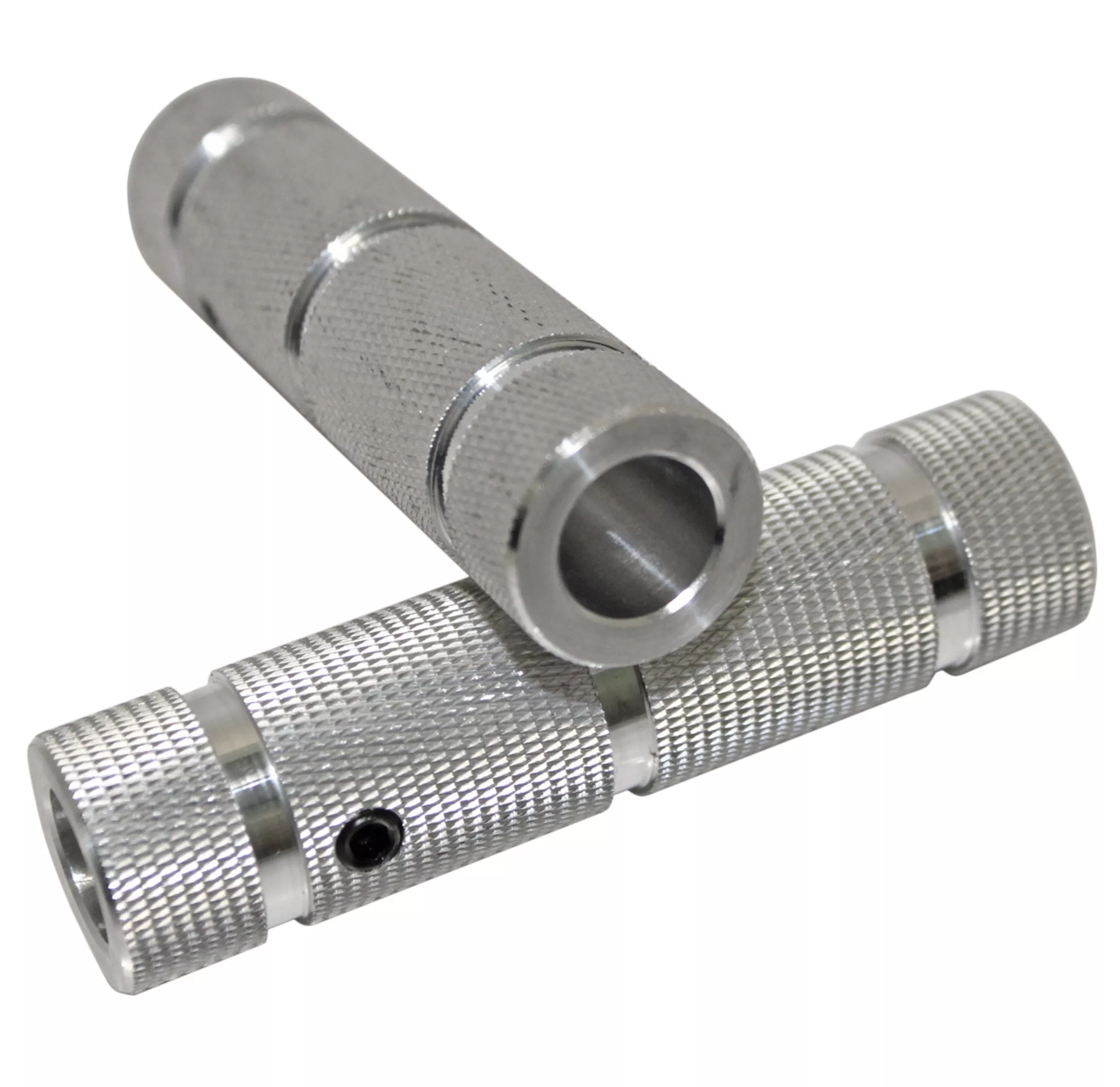 Knurled Pedal Grip Set (2) 3-1/2" L x 1/2" ID
