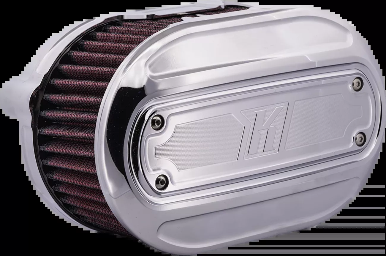 KODLIN USA Oval Air Cleaner Kit - Chrome - M8 - K29245
