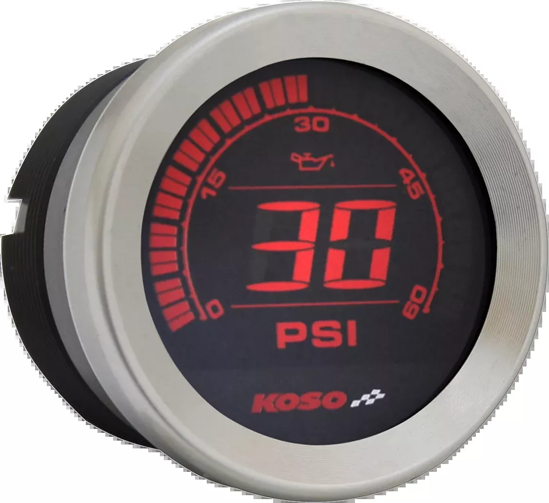 KOSO NORTH AMERICA 2″ Oil Pressure Gauge