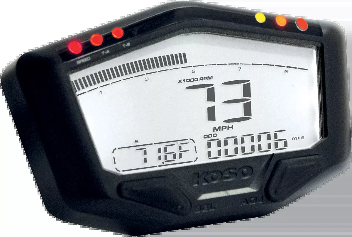 KOSO NORTH AMERICA DB-02R Street/Race Speedometer BA022W10
