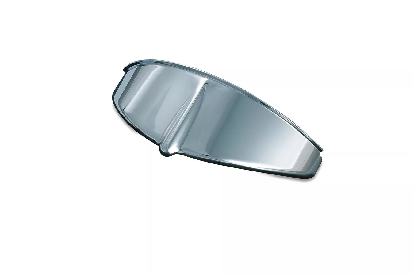 Kuryakyn 2182 Chrome 7" Headlight Visor Universal Harley Metric Cruiser Fit
