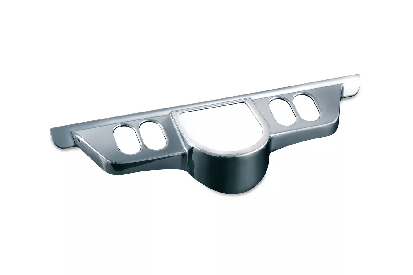 Kuryakyn 3783 Chrome Fairing Switch Panel Accent for Harley FLH/X '96-'13