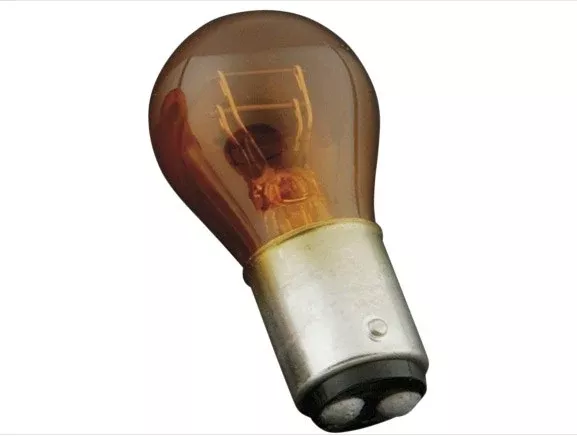 Kuryakyn 4813 Amber Colored Incandescent 1157 Turn Signal Bulbs Universal Harley