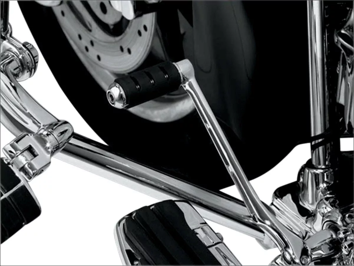 Kuryakyn 7594 Chrome Longhorn Trident ISO-Shift Peg Harley Universal