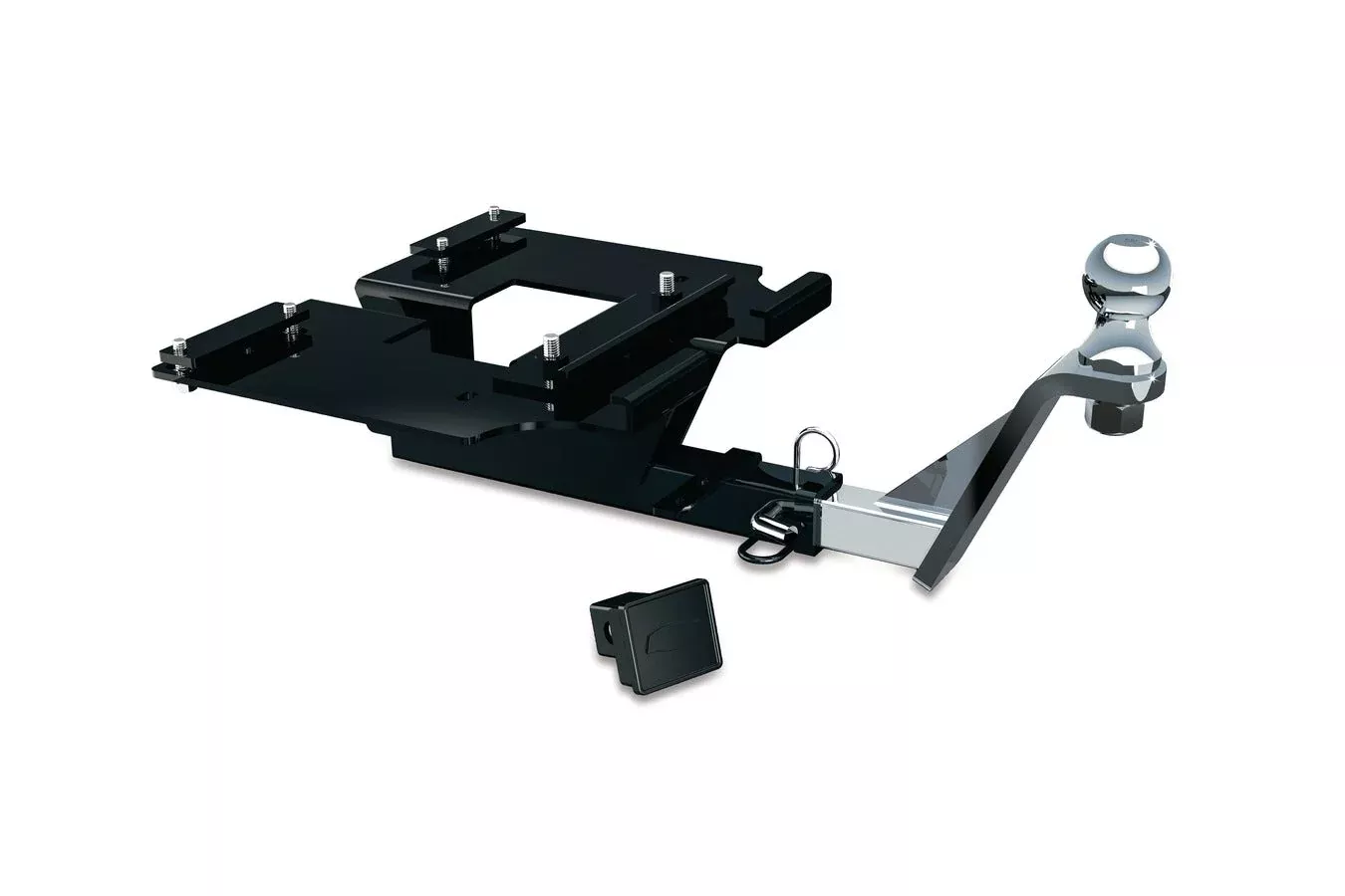 Kuryakyn 7653 Trailer Receiver Hitch for Harley Trike Tri Glide Models 09-20
