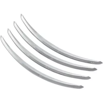 Kuryakyn 7797 Chrome Rear Fender Accents Harley FLHX FLTRX 06-13