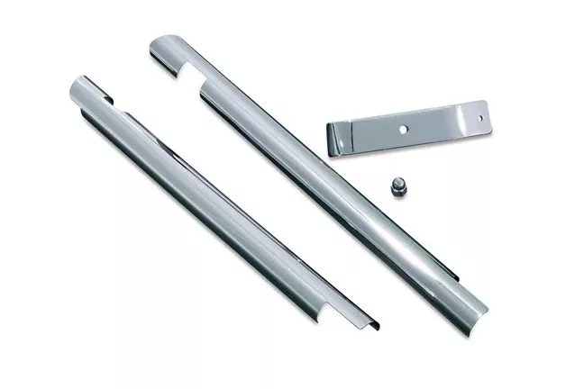 Kuryakyn 7853 Chrome Downtube Covers 00-06 Harley Softail Models