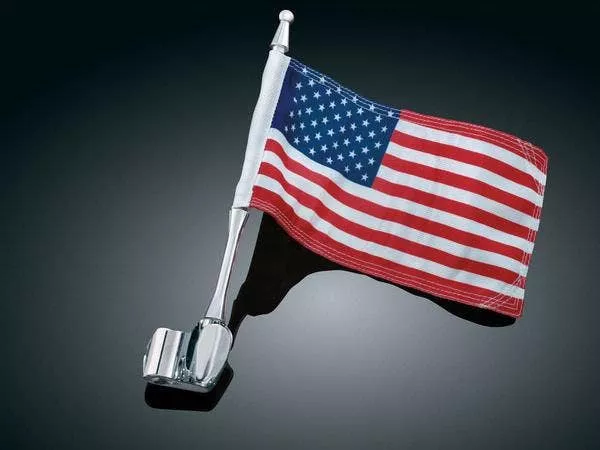 Kuryakyn Antenna Flag Mount with Flag for GL1800 (ea)