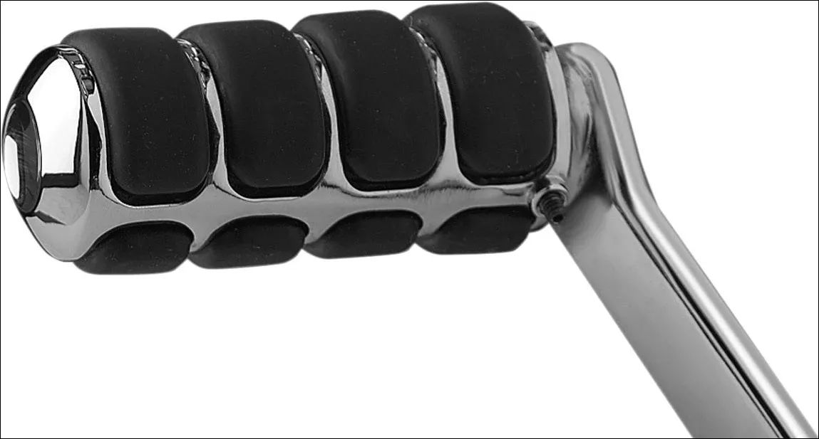 Kuryakyn Chrome Round Shift & Brake Peg Cover for Kawasaki Suzuki Yamaha