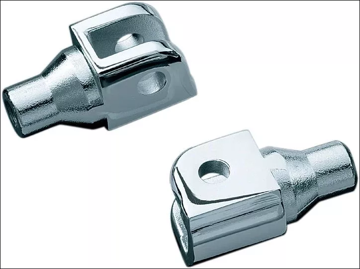 Kuryakyn Chrome Tapered Peg Adapters for Can-Am Honda & Suzuki