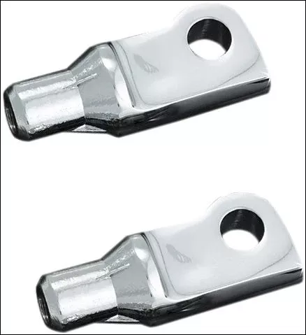 Kuryakyn Chrome Tapered Peg Adapters for Harley XL