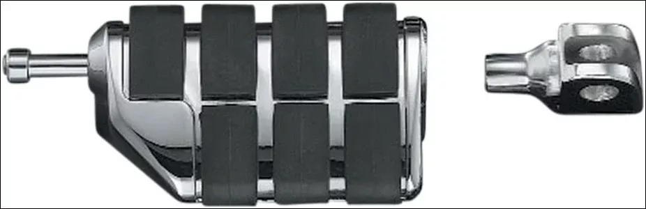 Kuryakyn Chrome Tapered Peg Adapters for Indian & Victory