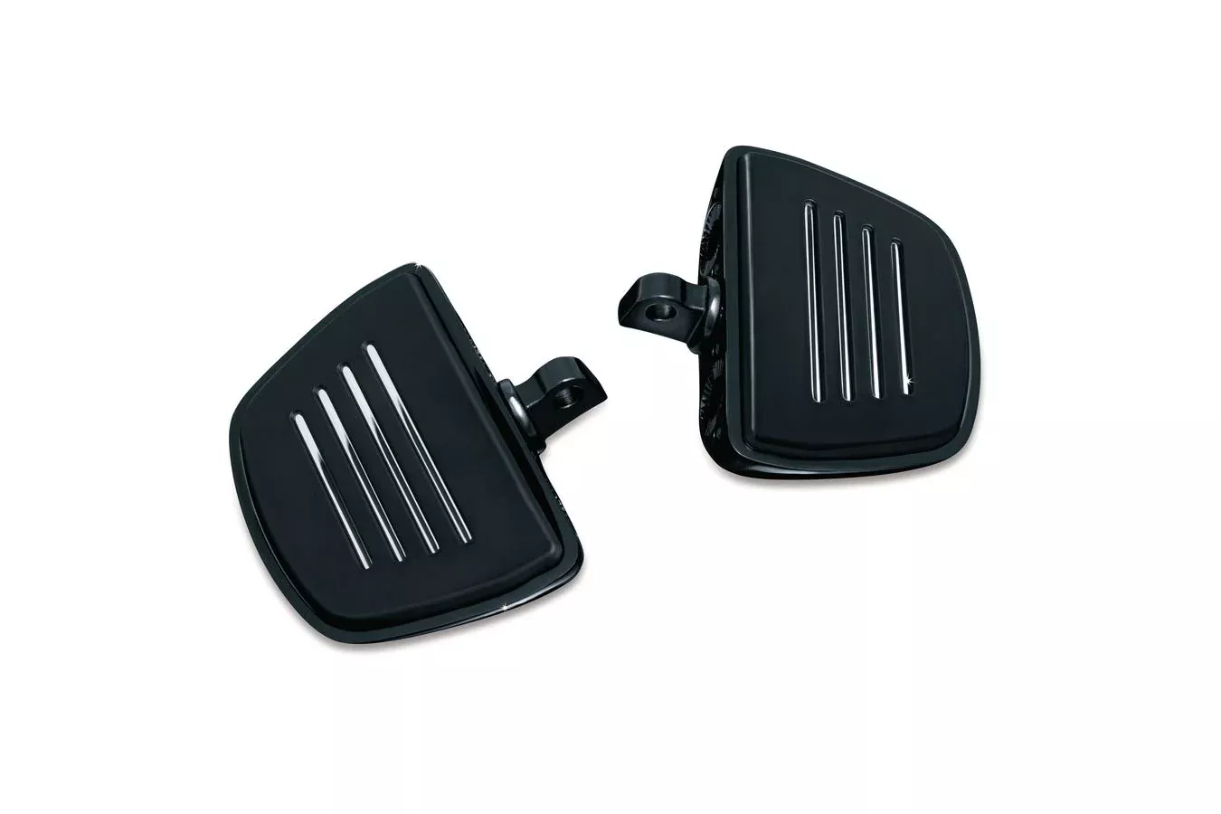 Kuryakyn Gloss Black Premium Mini Boards w/ Male Mount Adapters Harley Goldwing