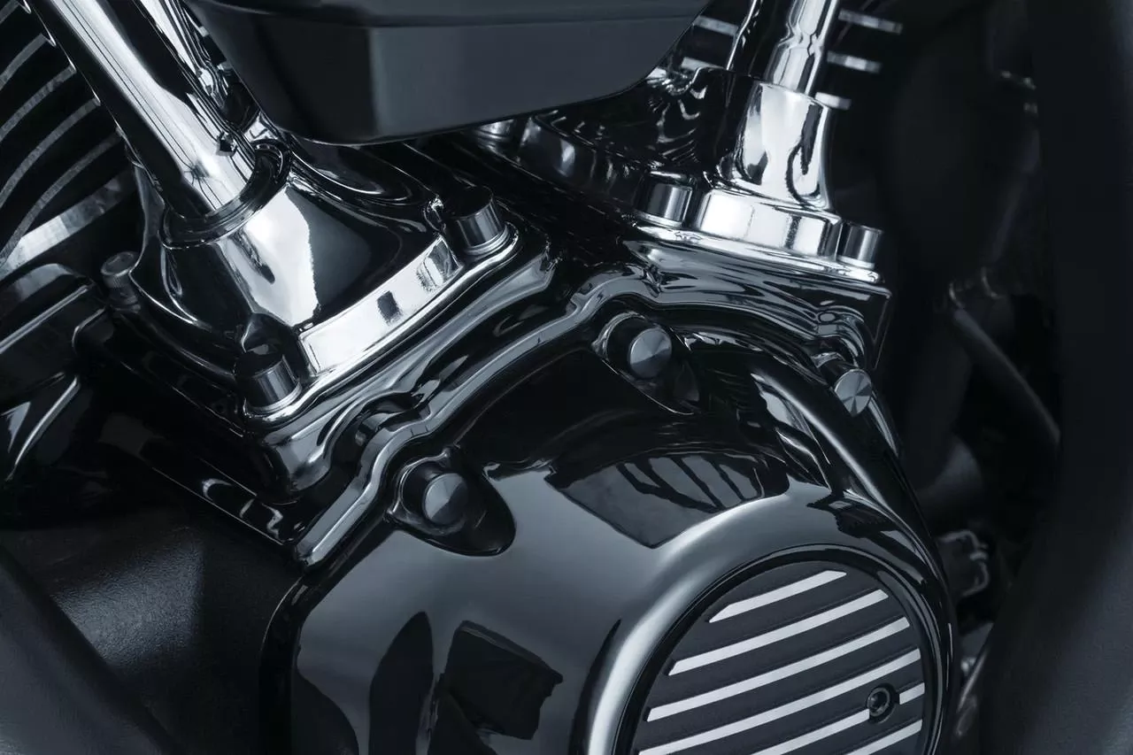 Kuryakyn Kool Caps for '17-21 Harley Davidson Milwaukee-8 - Gloss Black