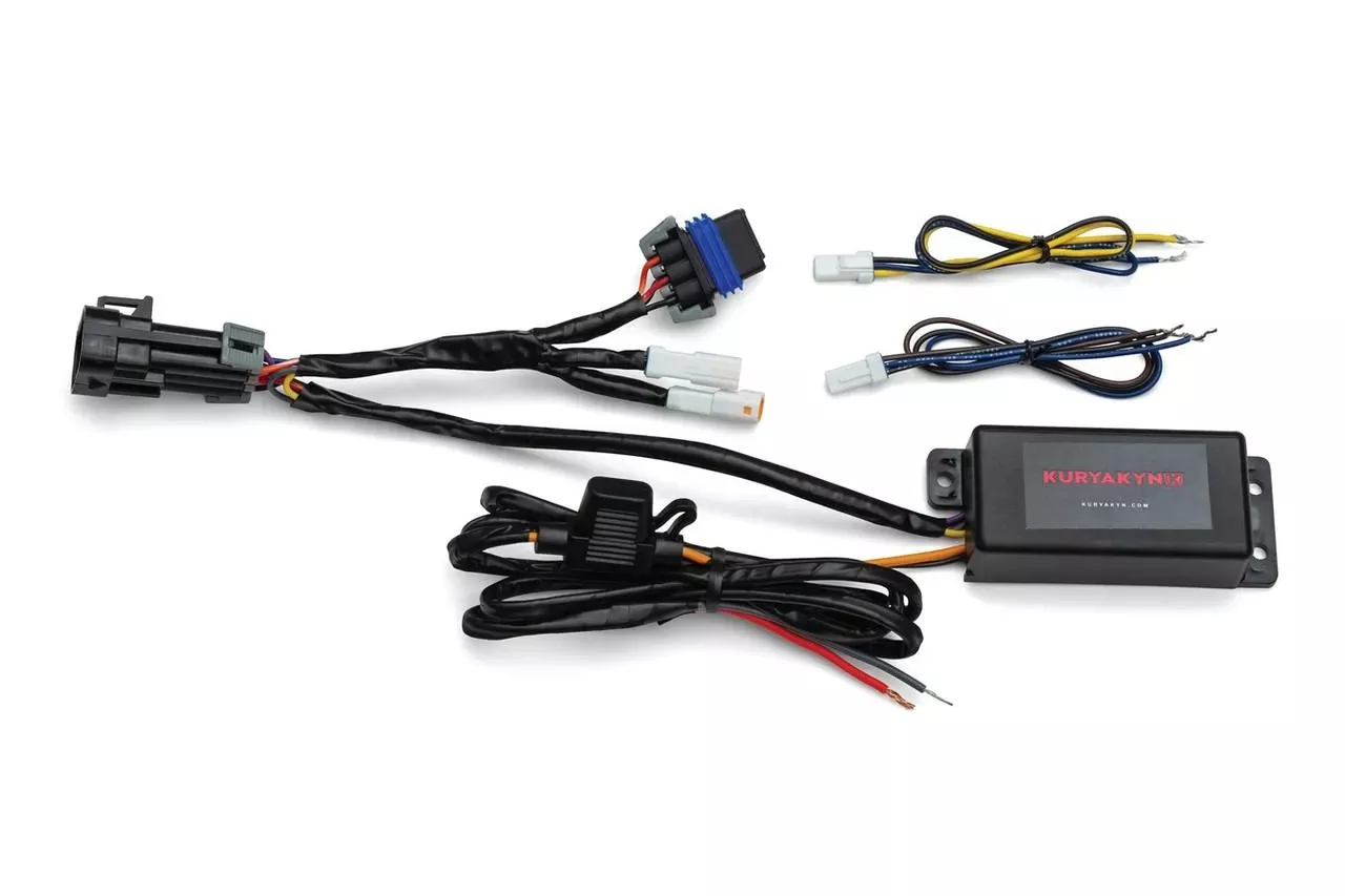 Kuryakyn Rear Signal Splitter Modules for Indian Scout - 3 Pin Or 4 Pin (Not for Bobber & Bobber Twenty)