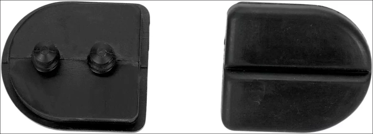 Kuryakyn Replacement Pads for Stirrup Heel Rest