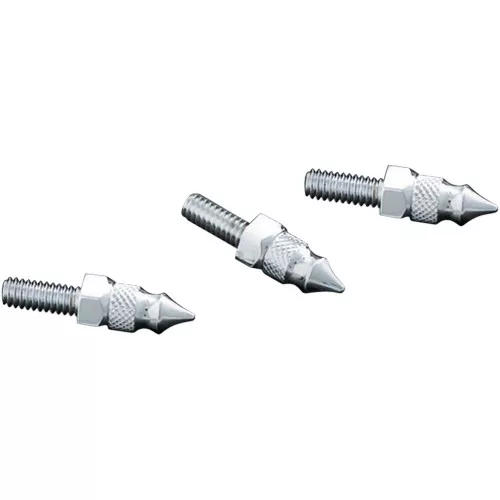 Kuryakyn Windshield Spike Kit for 2015-2020 Harley Road Glide - Chrome