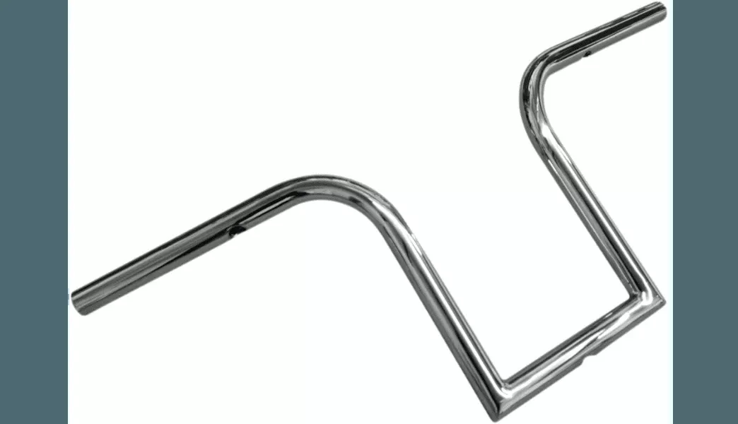 L.A. Choppers 1-inch Bourbon Ape Handlebars - 10" Tall UNKNURLED
