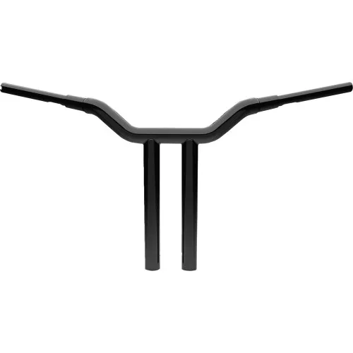 LA Choppers 1-1/2" One-Piece 16" Straight Kage Fighter T-Bar Handlebars for 2024 Harley Touring - Chrome