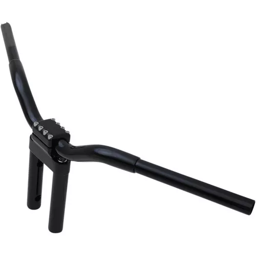LA Choppers 1-1/4" Kage Fighter 10" T-Bar Handlebars - Gloss Black