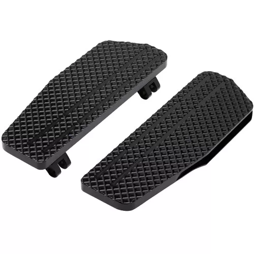 LA Choppers Billet County Floorboards for Harley - Black