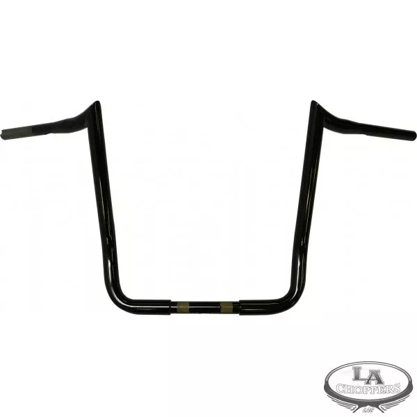 LA Choppers LA-7352-16B Gloss Black 16" Prime Apes Handlebars 86-19 Harley FLH