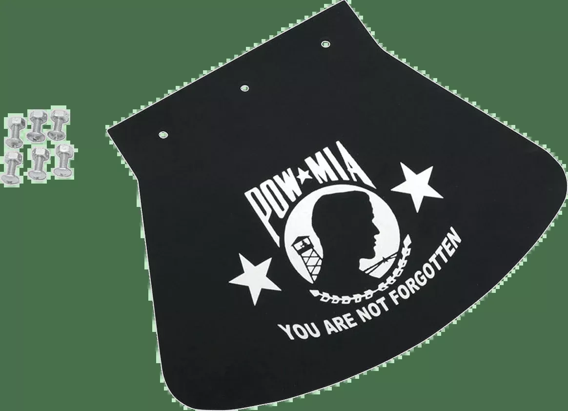 Large Mud Flap POW-MIA