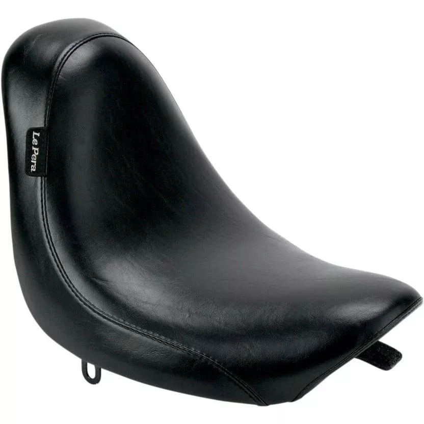 Le Pera LD-850 Smooth Black Silhouette Solo Seat Harley Deuce 00-07