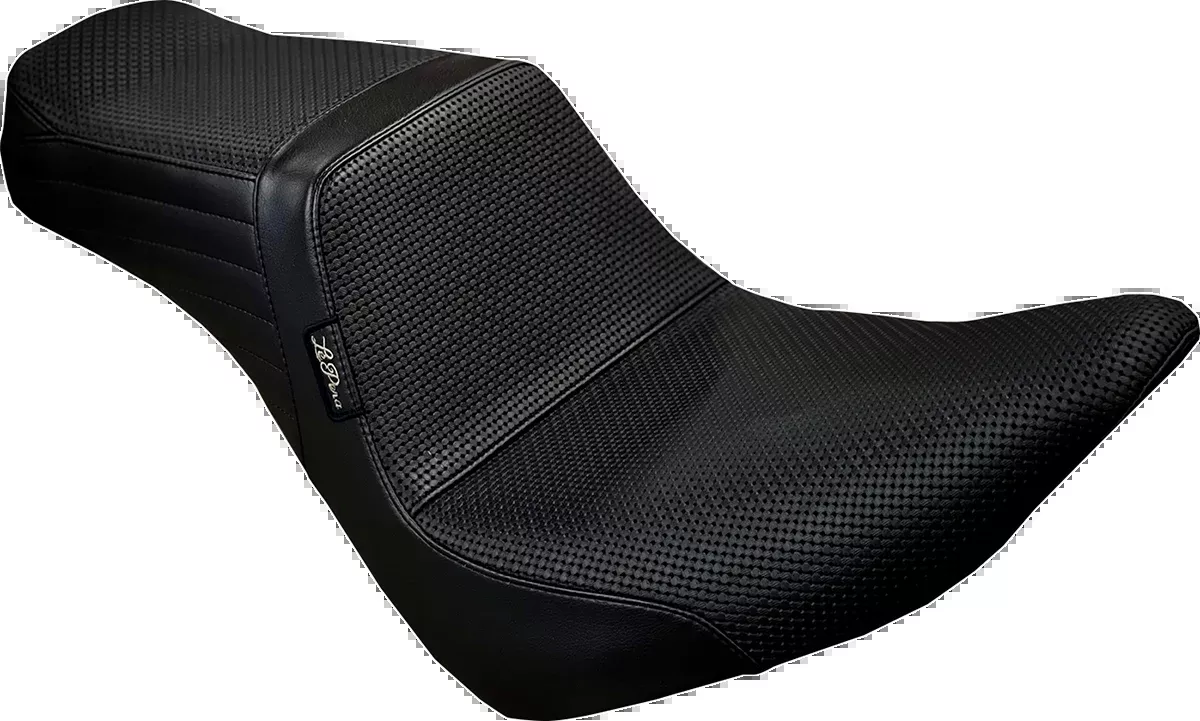 LE PERA Tailwhip Seat - Basketweave - Black - FXLR/FLSB '18-'23 - LYR-580BW