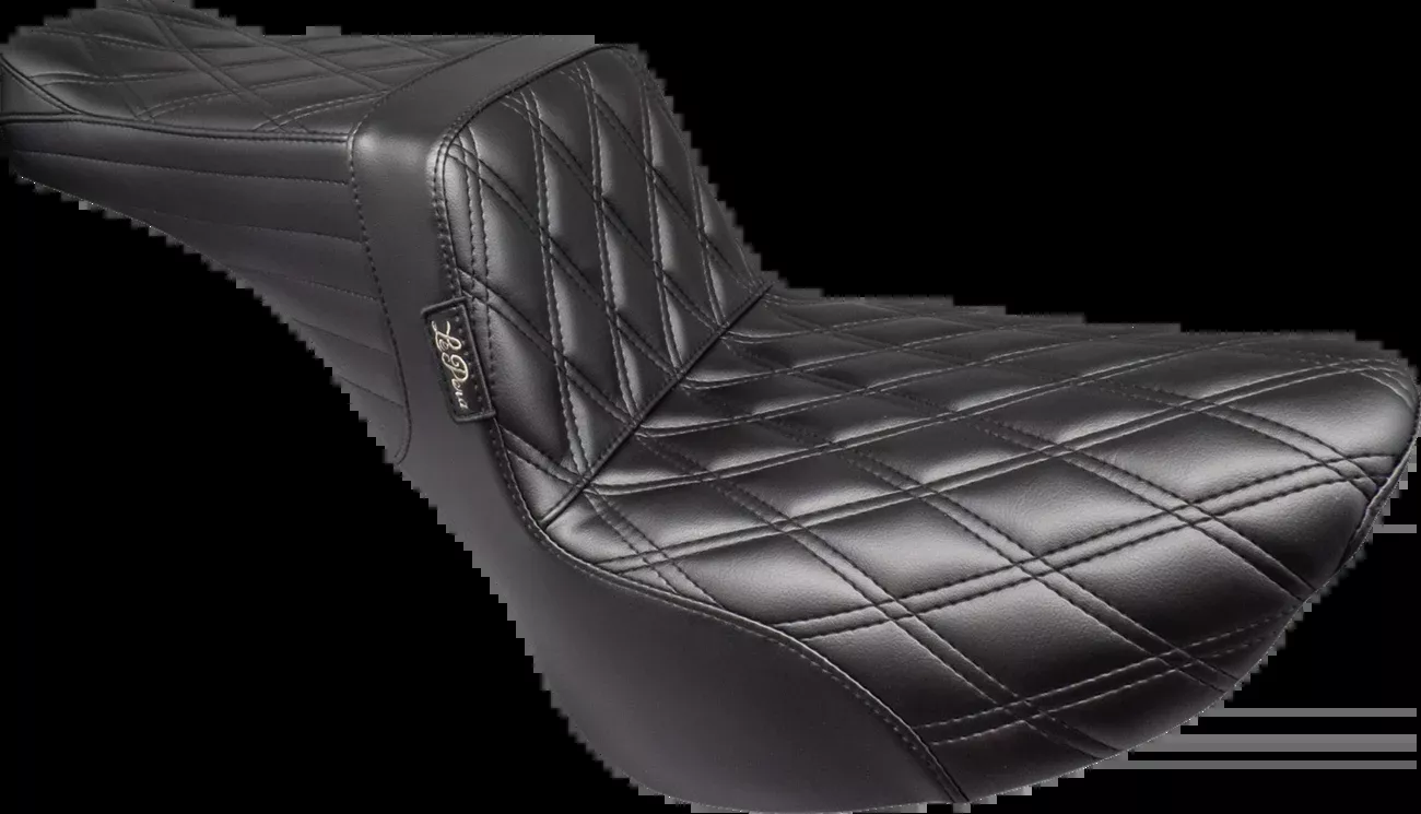 LE PERA Tailwhip Seat - Double Diamond - Black - FLSL/FXBB '18-'23 - LY-580DD