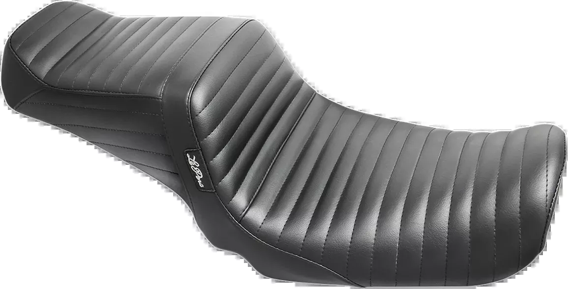 LE PERA Tailwhip Seat - Pleated - Black - FXD '06-'17 - LK-581PT