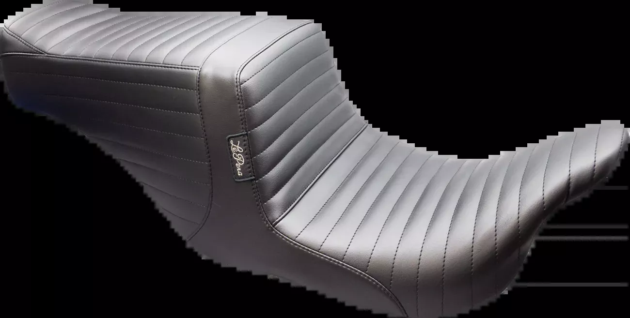 LE PERA Tailwhip Up Front Seat - Pleated - Black - FL '08-'24 - LKU-587PT