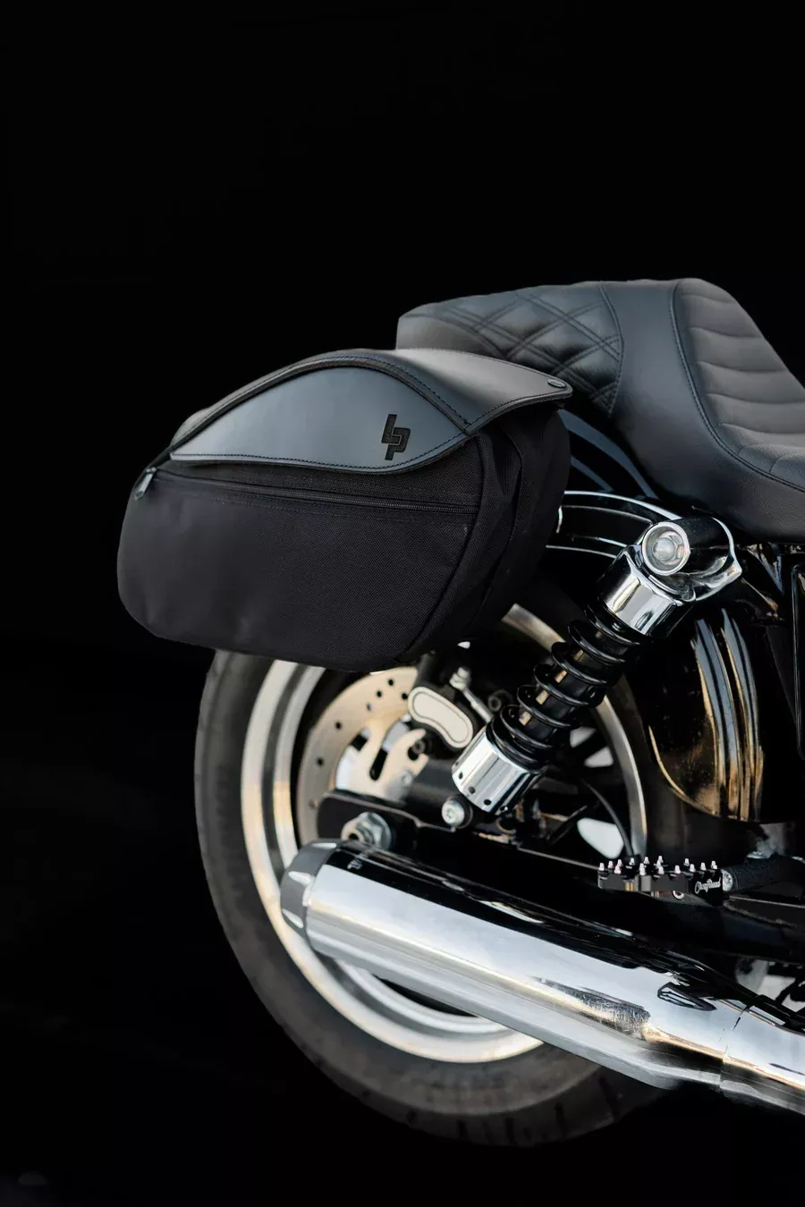 LEATHER PRO MINI SADDLEBAGS SETS HARLEY DAVIDSON MODELS