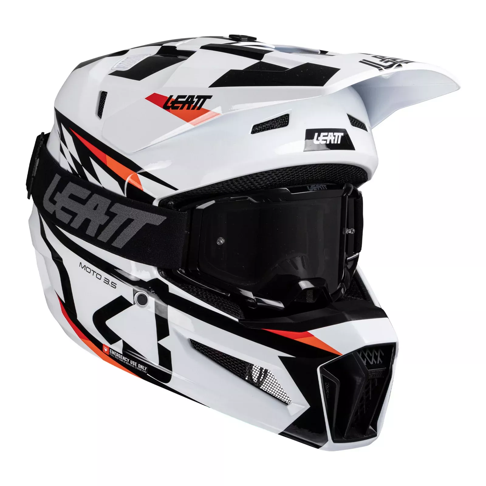 Leatt 3.5 Helmet Kit – White