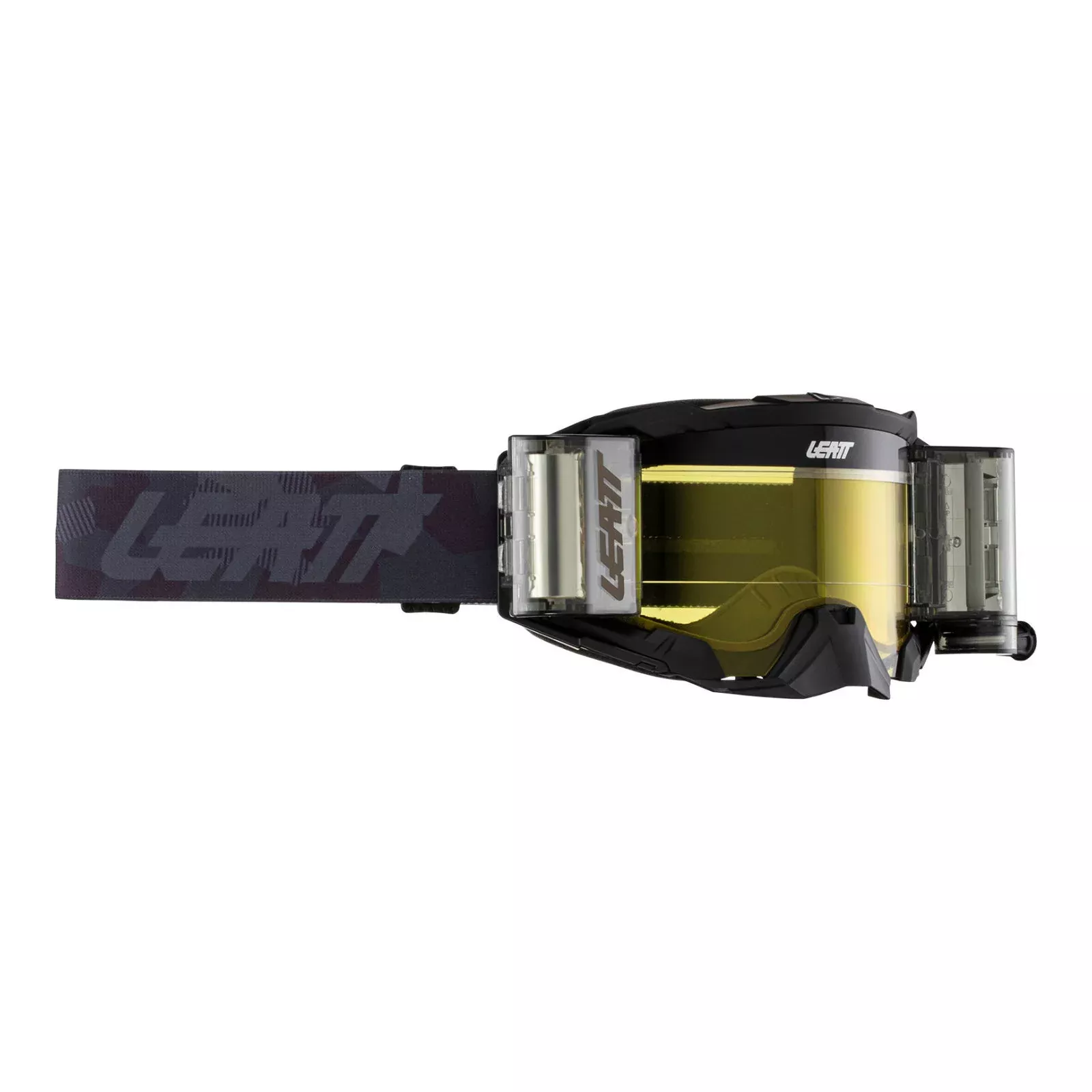 Leatt 5.5 Velocity Goggle Roll-Off – Stealth / Yellow 70%