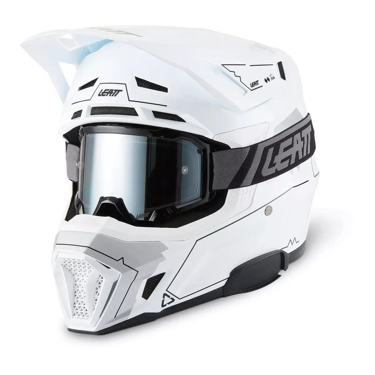 Leatt 7.5 Helmet Kit Cardo – Magic White