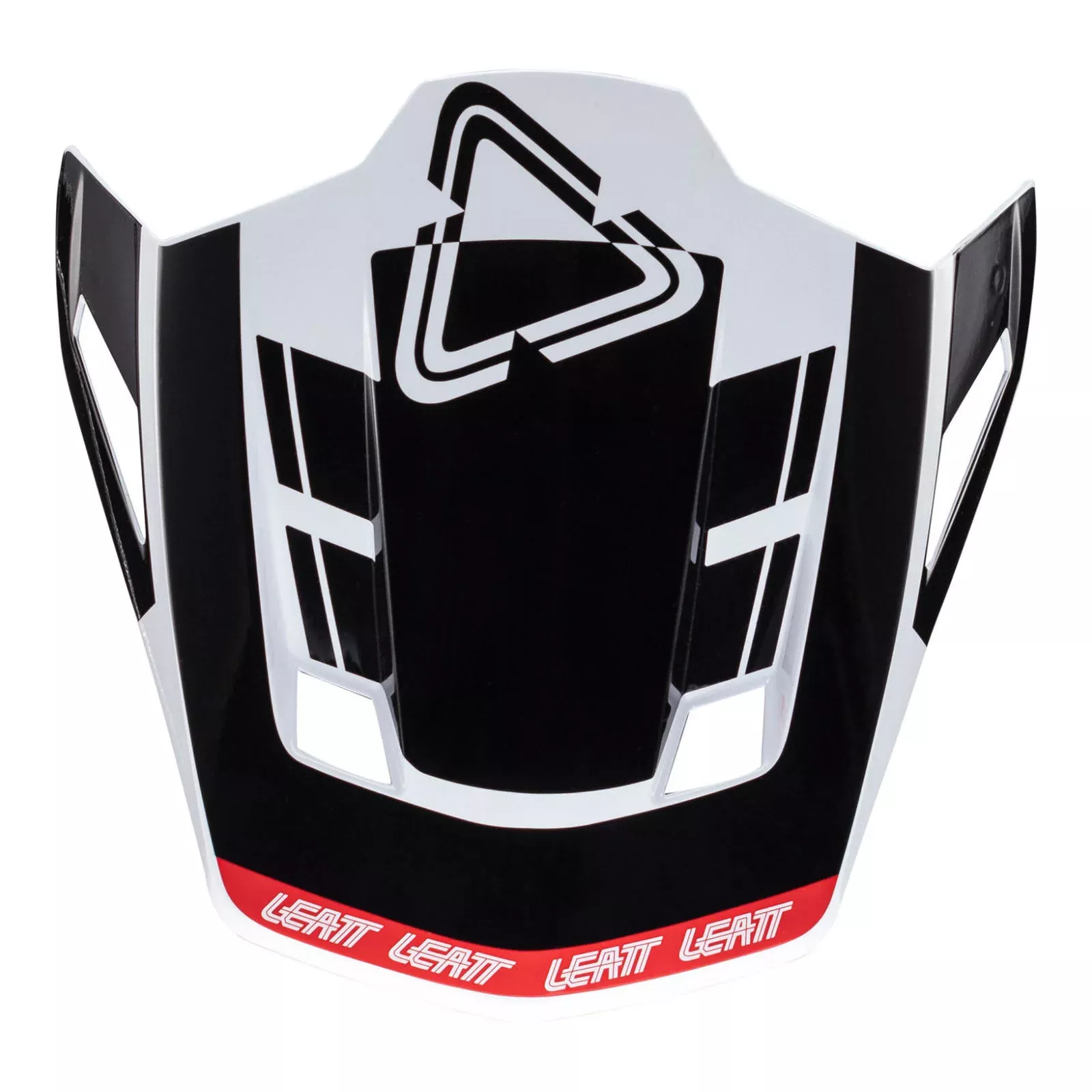 Leatt 7.5 Helmet Peak – Black / White