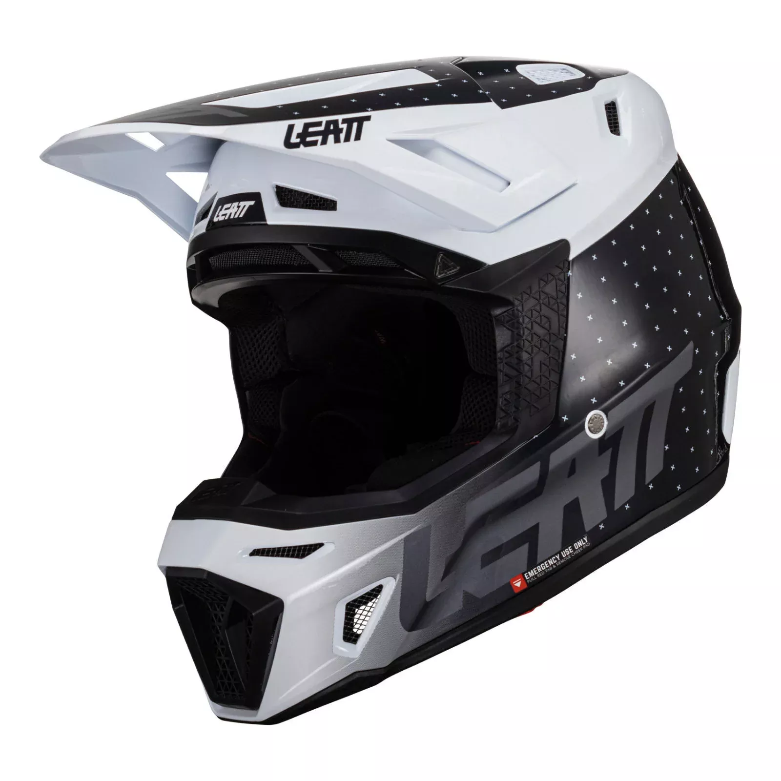 Leatt 8.5 Helmet Kit – Black / White