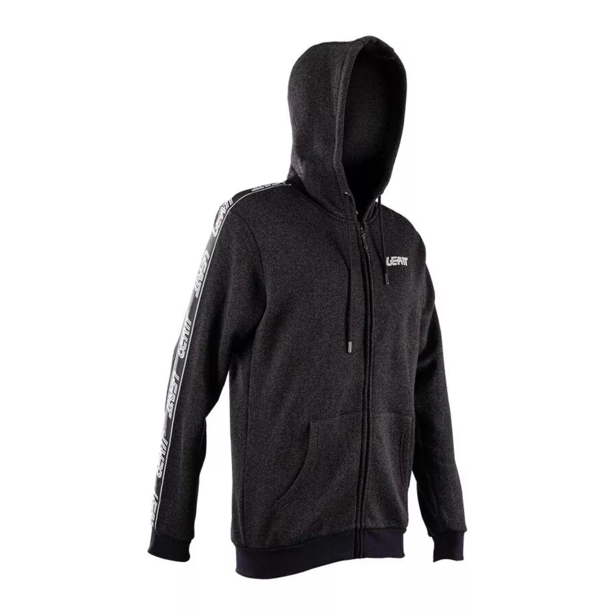 Leatt Tech Zip Hoodie – Black