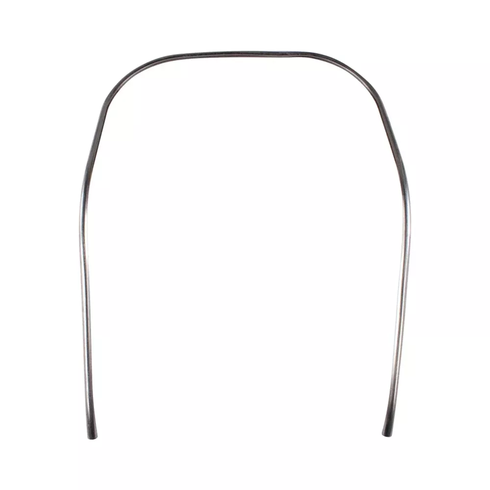Legshield Trim (OEM, Aluminum); Vintage Vespa Smallframe