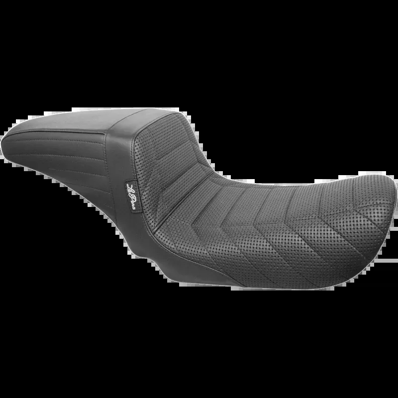 LEPARA KICKFLIP FLAT TRACK STITCH SEAT HARLEY DYNA 2006-2017