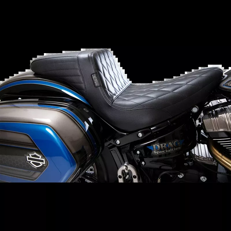 LEPARA KICKFLIP SEAT BLACK DIAMOND 18-26 HARLEY FXBR FLFB