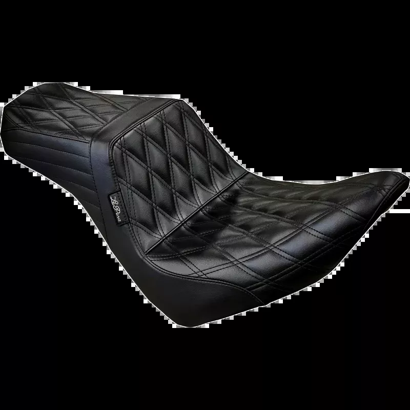 LEPARA TAILWHIP SEAT BLACK DOUBLE DIAMOND 18-23 HARLEY SOFTAIL FXLR/S/ST