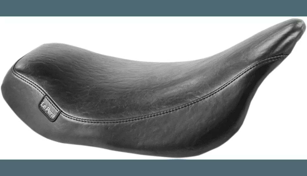 LePera Streaker Solo Seat for '08-Up Harley Davidson Touring Models - Smooth (Not for '24-Up FLHX/FLTR Models)