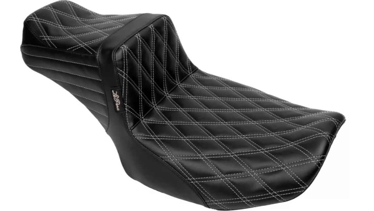 LePera Tailwhip Daddy Long Legs Seat - LV-587DLDD-GY01 For Harley Touring 2023-2026