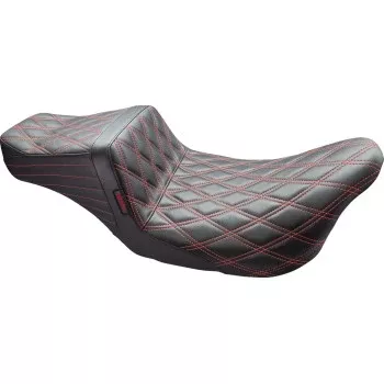 LePera Tailwhip Seat – LK-587DD-RED For Harley Touring 2008-2024